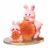 Creative Rabbit Mooncake Figurines Exquisite Micro Landscape Decoration  Easter