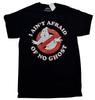 Ripple Junction Ghostbusters Mens I Ain't Afraid of No Ghost Shirt NWT S, XL