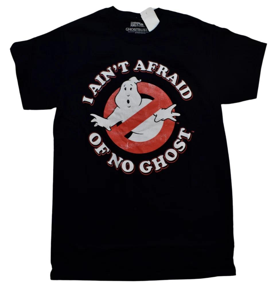 Ripple Junction Ghostbusters Mens I Ain t Afraid of No Ghost Shirt NWT S, XL L