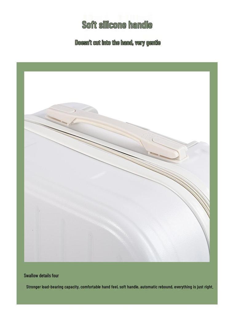 Durable 20-inch Women's & 24-inch Men's Trolley Suitcase: Stylish, Drop-Resistant Travel Luggage for Students