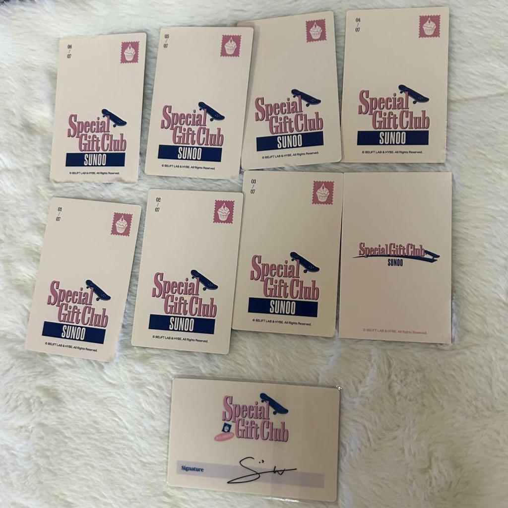 [USED] ENHYPEN Sunwoo SPECIAL GIFT CLUB