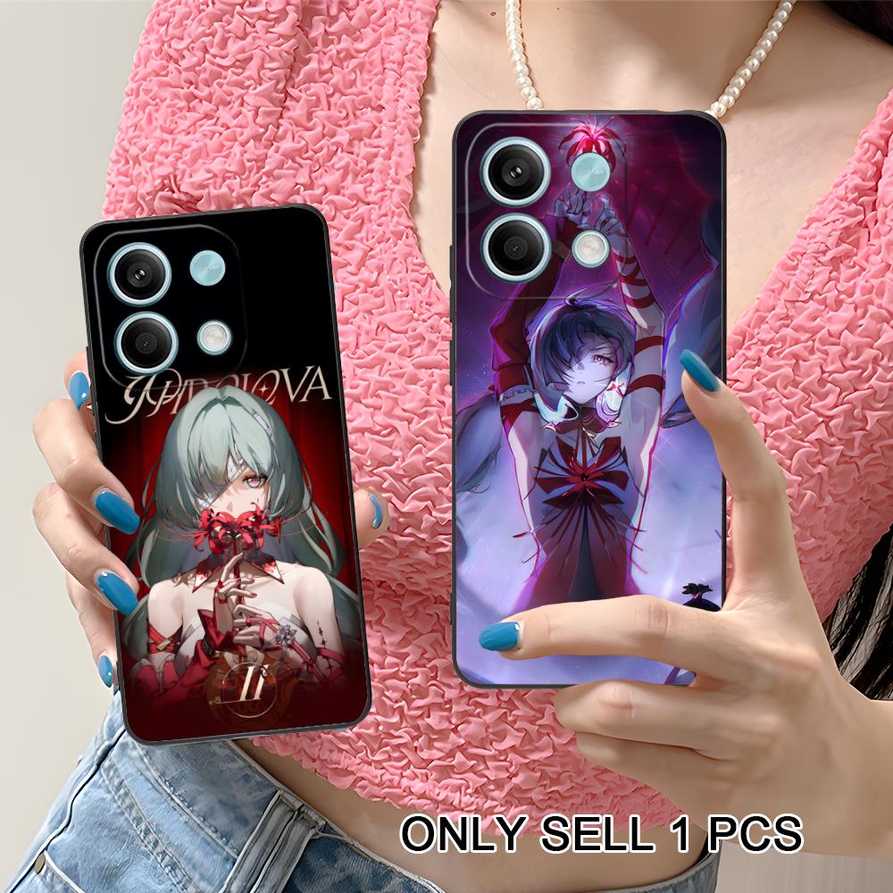 Wuthering Waves Phrolova Matte TPU Mobile Phone Case for Xiaomi Redmi Note 14 13 12 11 S Pro Plus 4G 5G Colorful Printing Cover