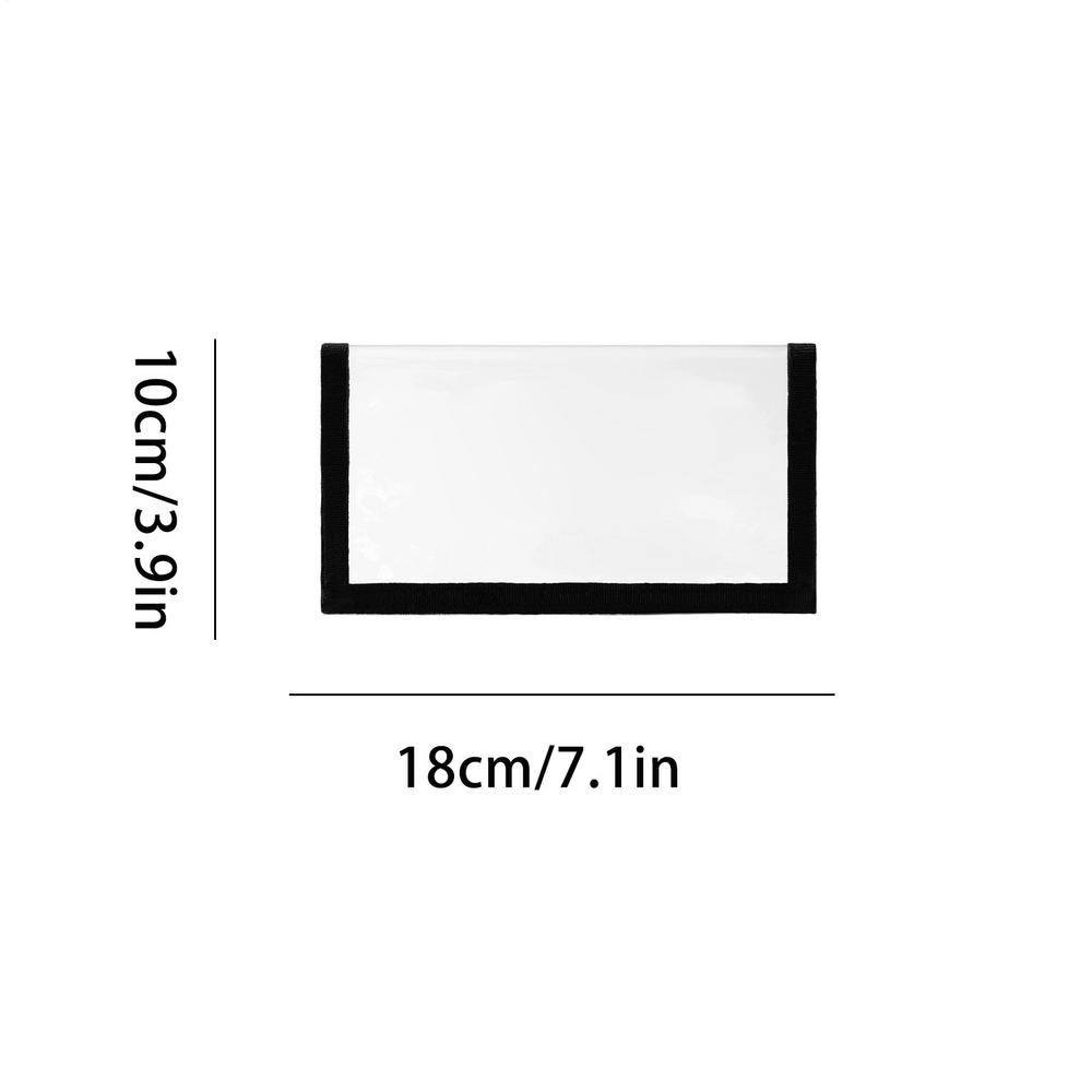 

Fishing Bait Bag Clear PVC Organizer Fishing Tackle Holder For Saltwater Freshwater River Pond Beach Shore Boat Sports Outdoors 75mm прозорий