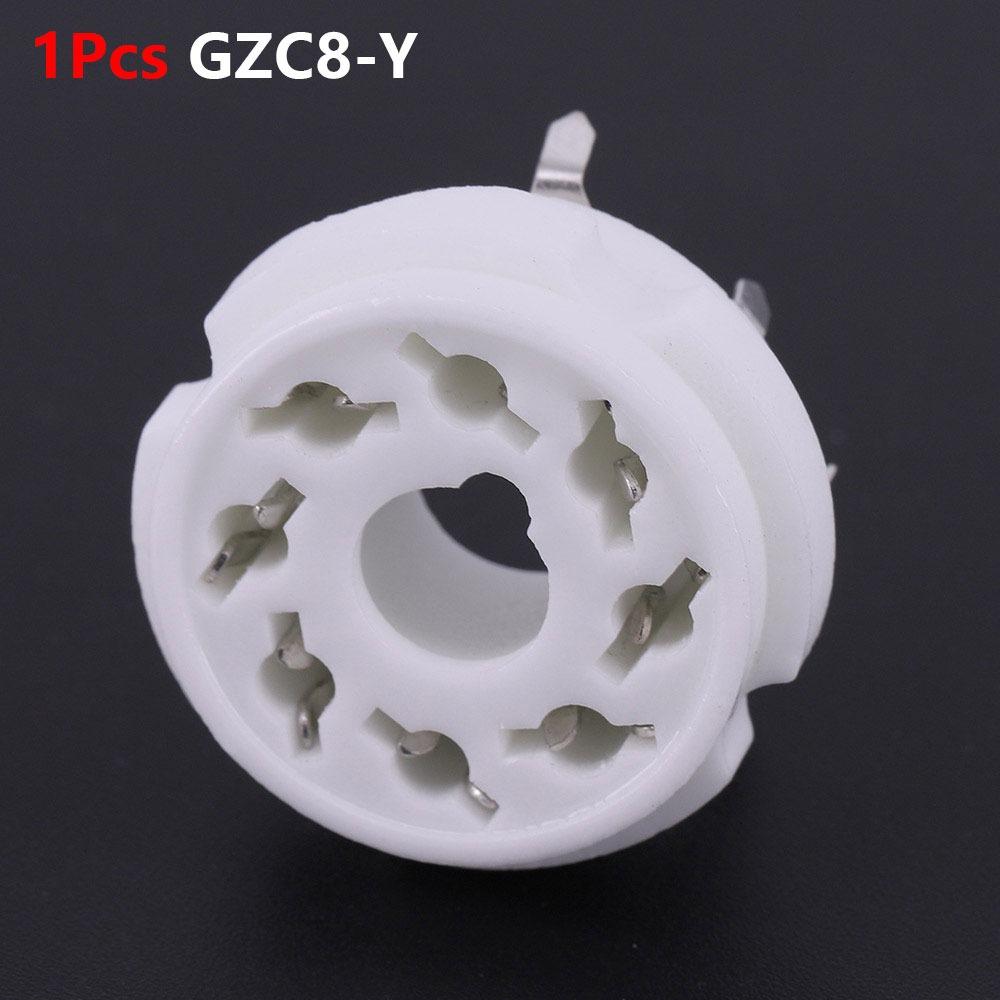 

1Pcs 8Pin K8A Valve Base PCB Mount for EL34 KT88 6V6 6SL7 5AR4 6L6 6V6 6CA7 Vintage Audio Amplifier 1Pcs GZC8-Y