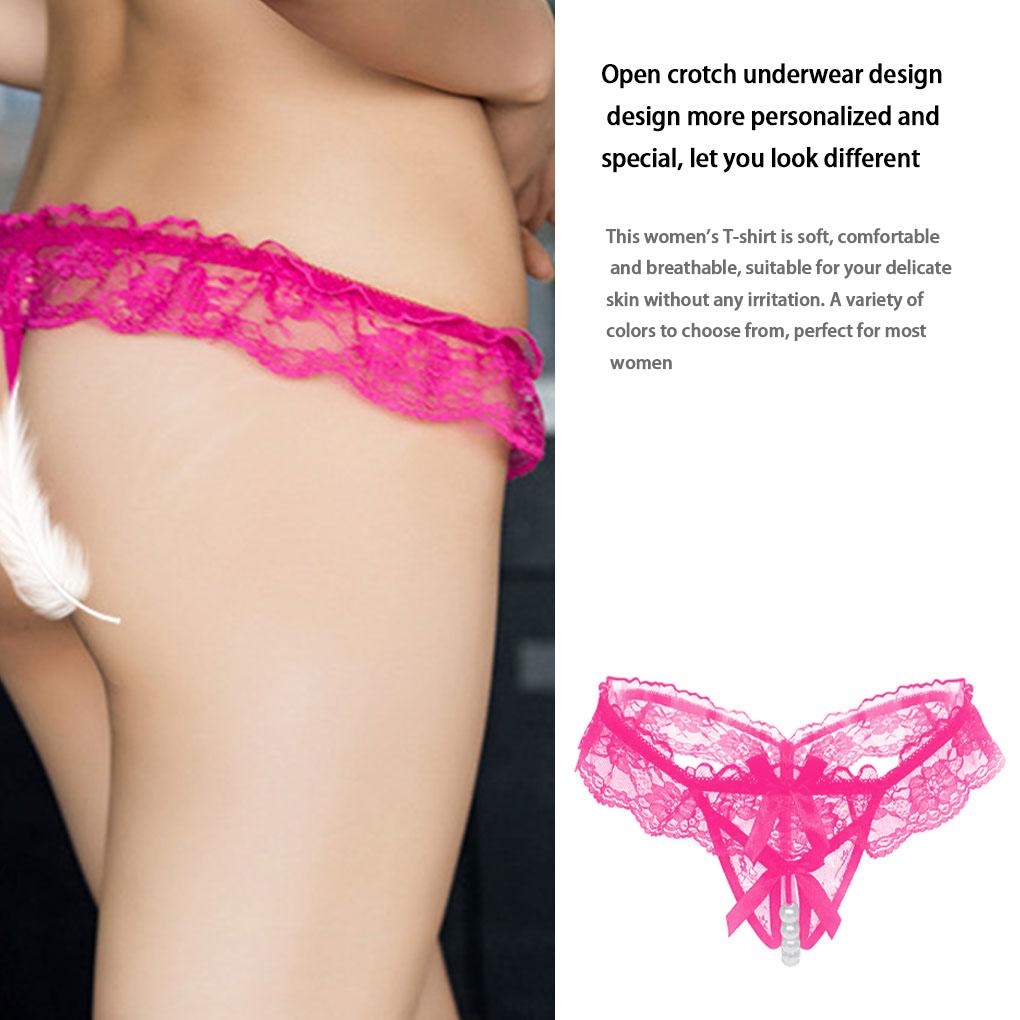 Women Girl Lace Fashion Bowknot Design Breathable Elastic Fiber Underwear