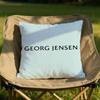 Georg Jensen Silver Jewelly Cushion Cover Soft Reversible Durable Pillow Cover MultiScene Use for Home Car Daily Comfort