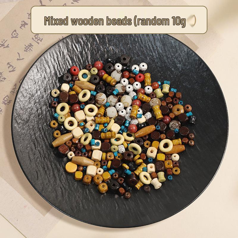Natural Woven Fruit Bracelet DIY Kit - Ethnic Forest Style, High-End Handmade Gift