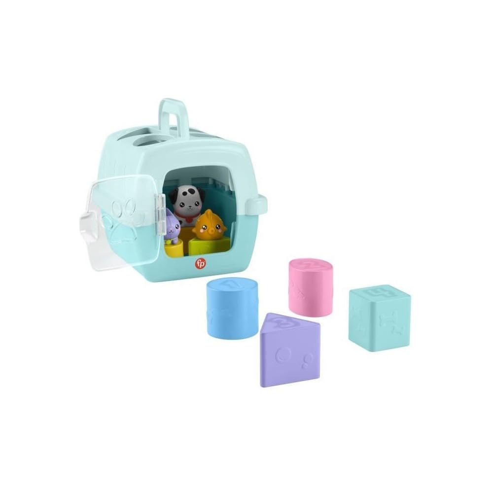 Fisher-Price HTW93 Matching Blocks! Pet Carrier