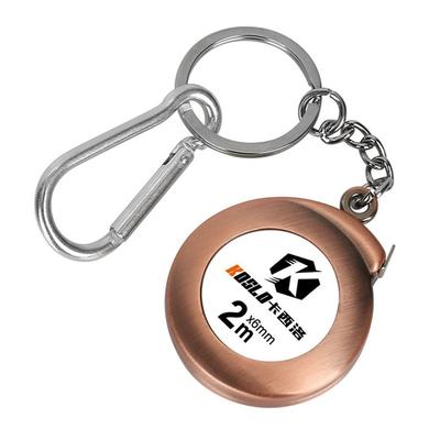 Gauging Tool Delicate Keyring Measure Keychain Tape Measure Retractable Ruler Measuring Tools 2m