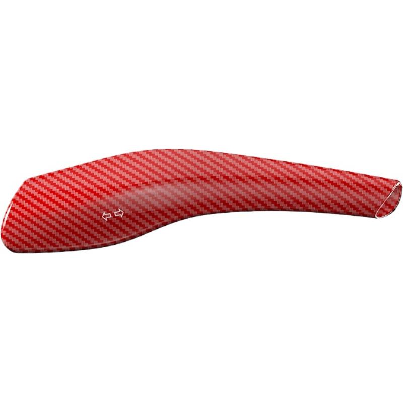 

For Tesla Y Juniper Carbon Fiber Gear Shift Cover Steering Lever Handle Protection Shifter Shell Car Interior Decor