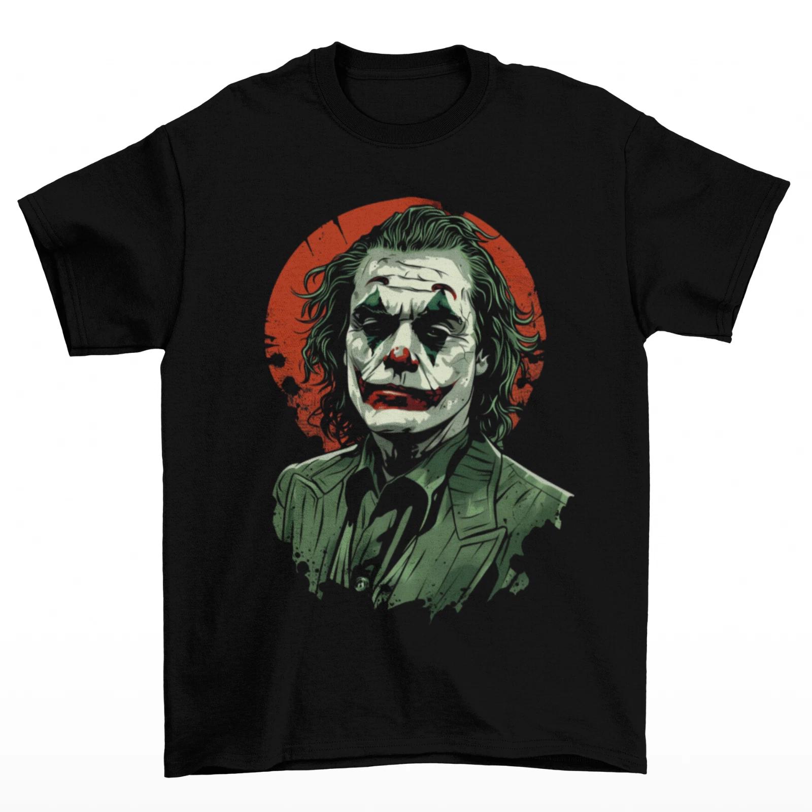Joker T-Shirt Unisex Cotton TV Batman Superman Gotham Batmobile DC Sizes New S