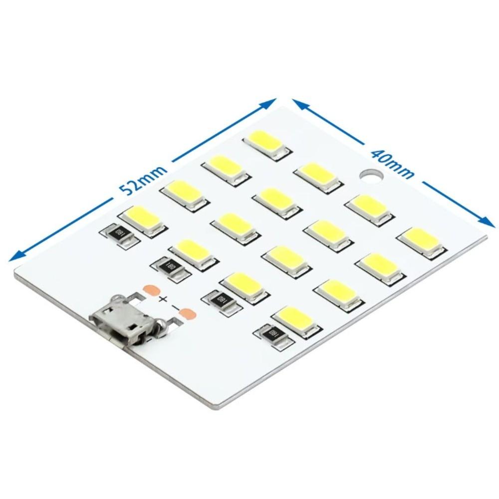 High Quality 8/12/16/20 Beads 5730 SMD LED Panel 430mA~470mA 5V Power LED Lighting Board White Light USB LED Light Power Outage