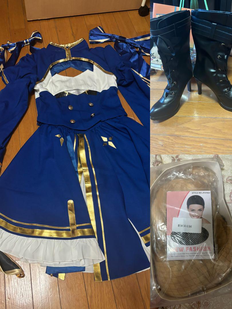 

[Б/У] Костюм, обувь и крылья Звёздный рельс x Судьба Сэйбер