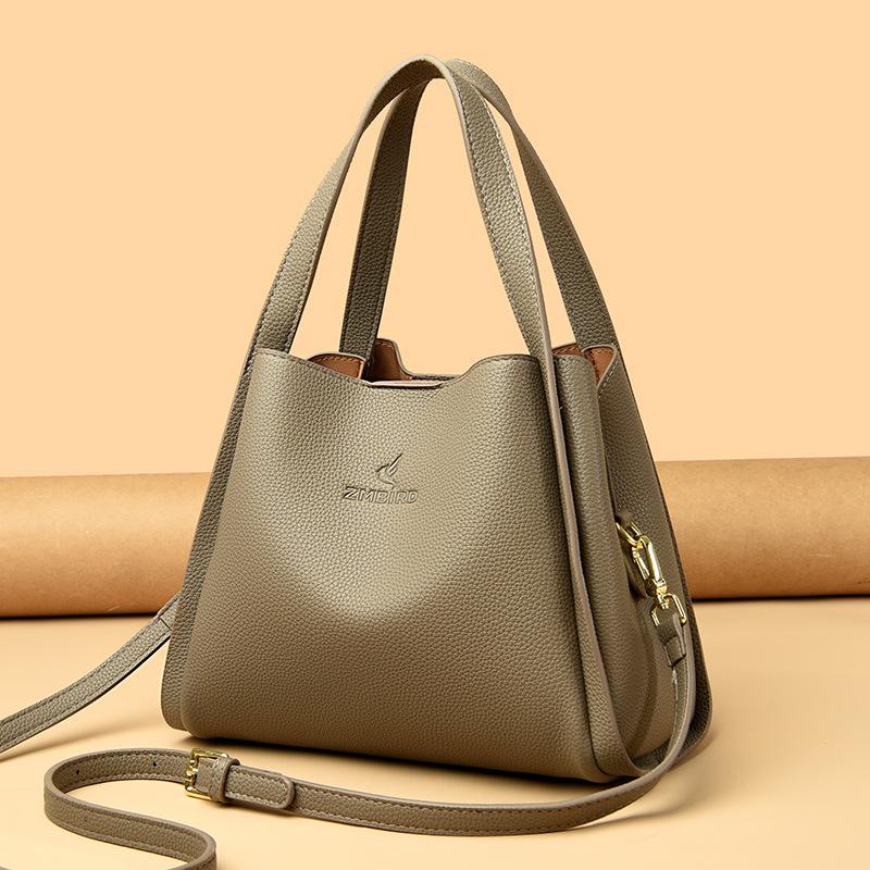 Crocodile Pattern Women's Bag Women's Handbag New Style Fashionable European and American Retro Women's Bag Shoulder Bag