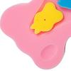 1.8in Thickness Baby Bath Sponge Mat Rubbing Skid Proof Soft Cartoon Shape Thicken Baby Bathing