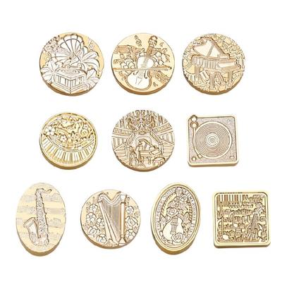 Sealing Wax Stamp Head Replacement for Invitation Envelopes Gift Packing Decor