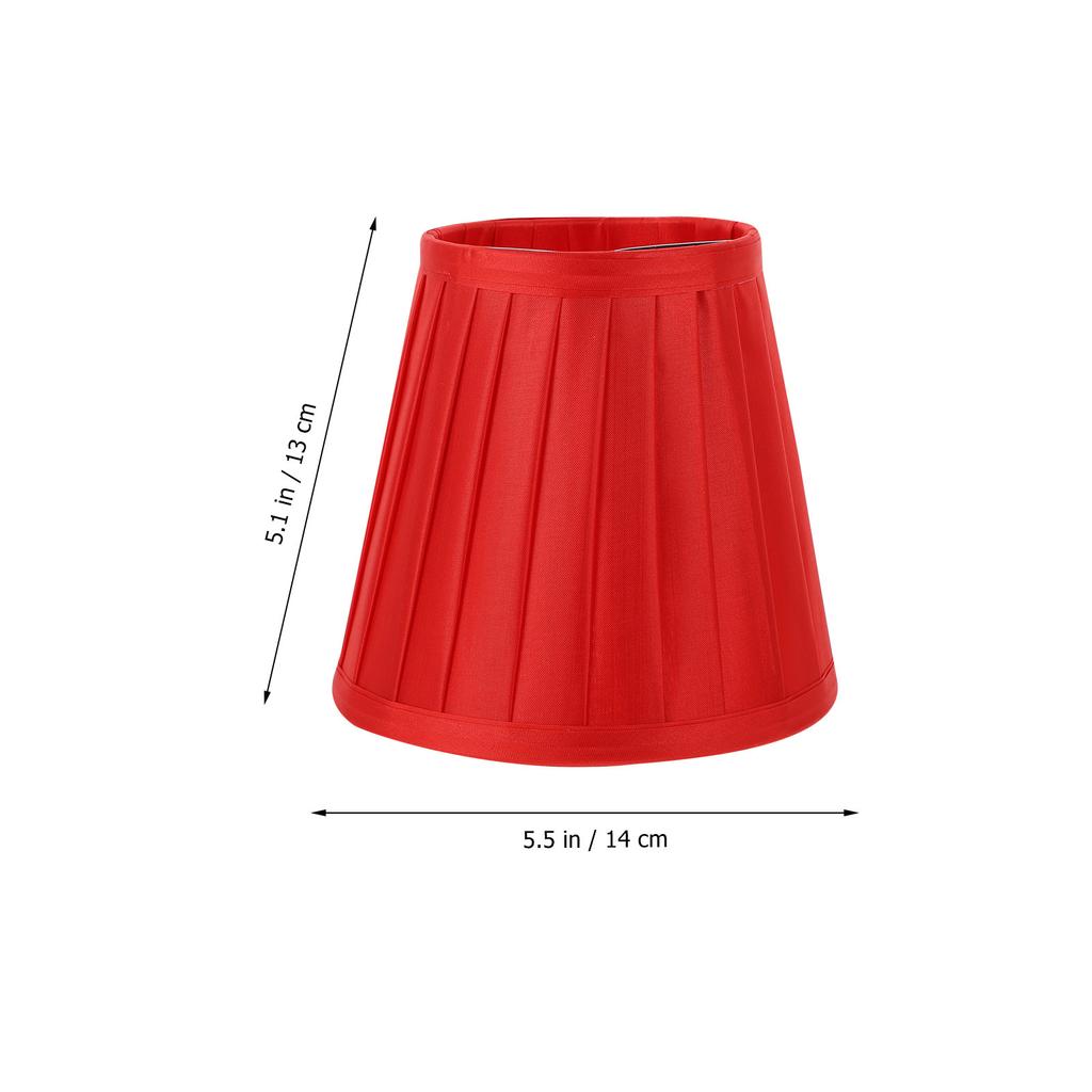 1Pcs Cloth Lampshade Simple Elegant Durable Light Cover Bedroom Living Room Lamp Decor Home Decoration Light Accessory