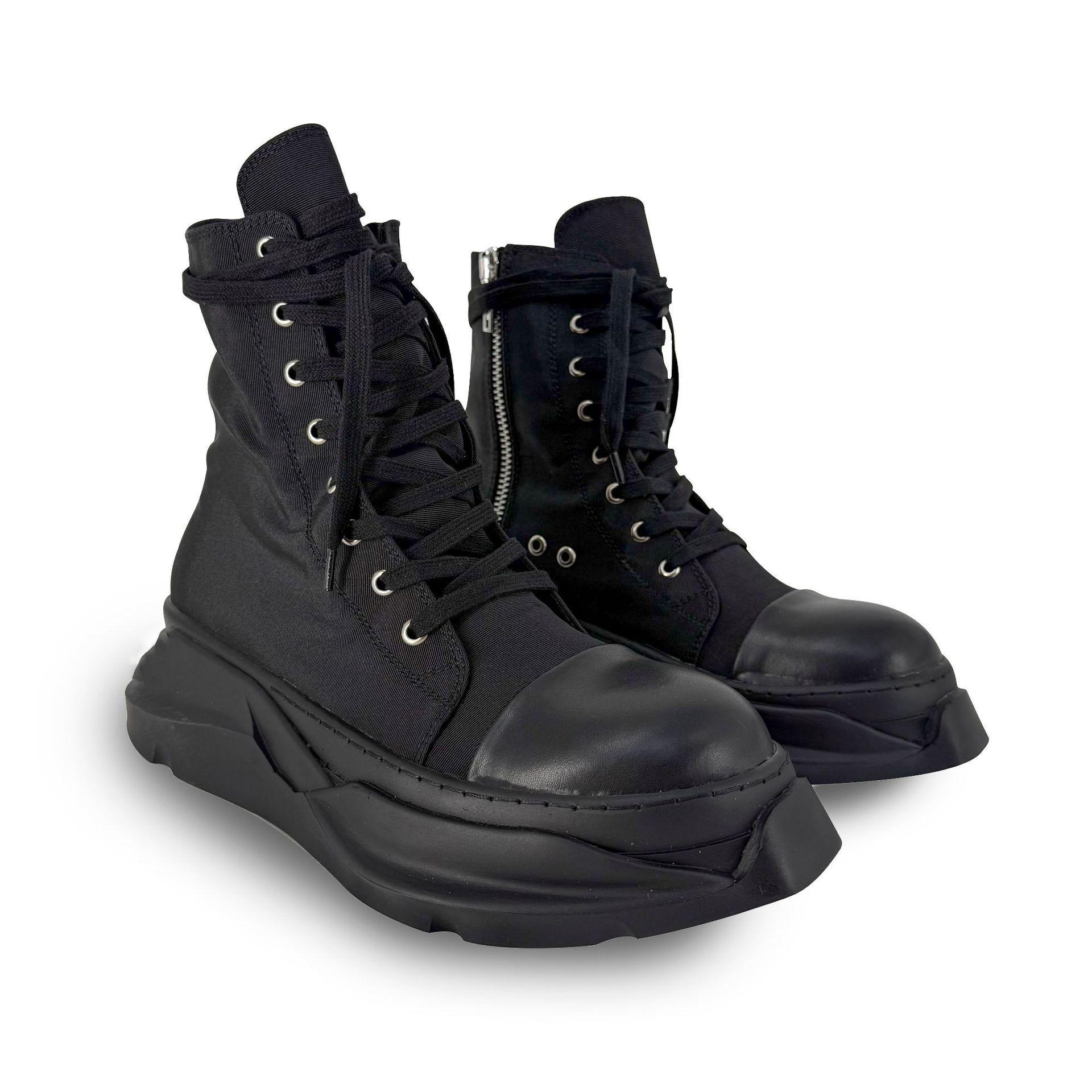 2025 Dark Style High-Top Lace-Up Shoes