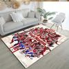 Atletico Madrid Customizable Name Floor Rug Office Rug Design for Bedrooms Outdoor Dormitory Decorate room Anti-slip Rug Decorate Offices