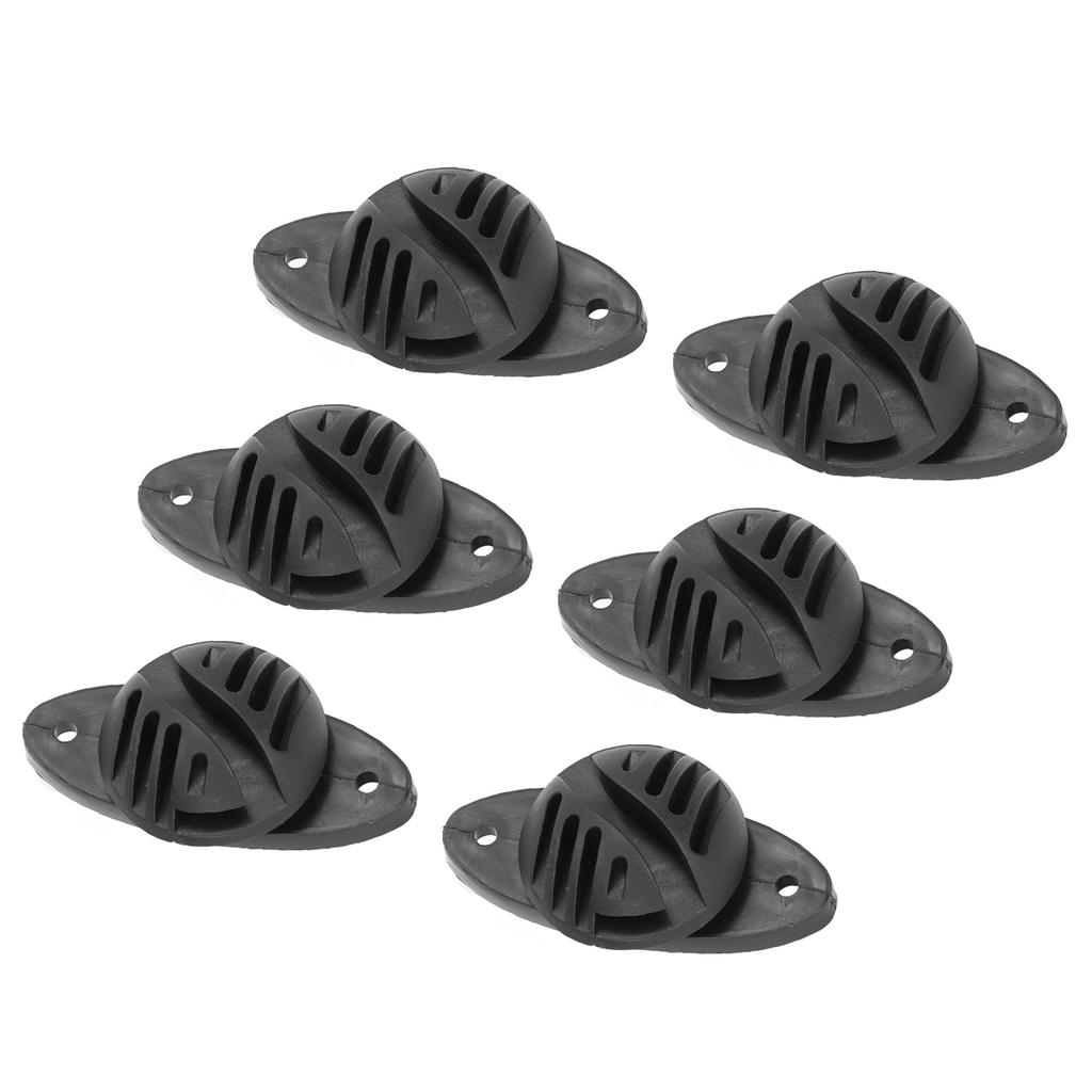 100 PCS Electric Fence Insulator Intermediate Bearing Rod Hemispherical Insulator Fence Front End