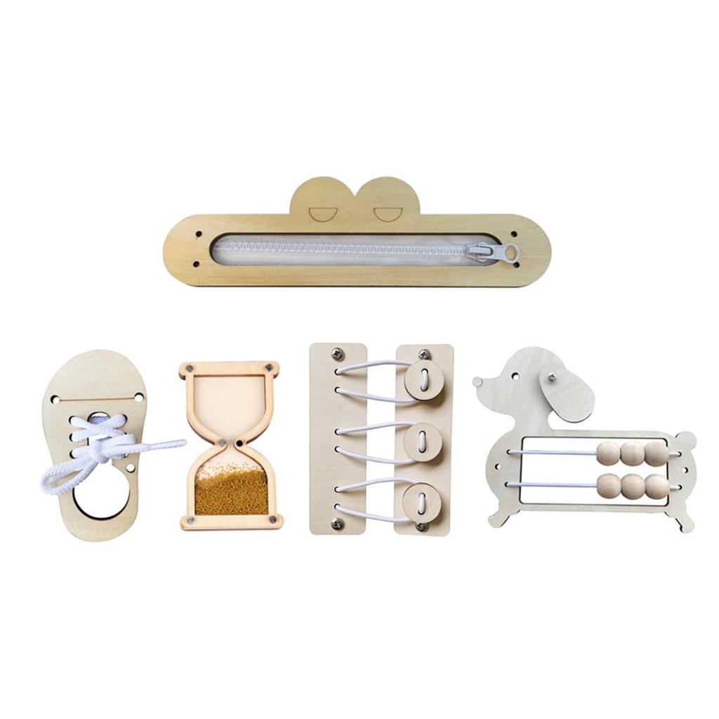 Montessori Busy Board Early Educational Toy DIY Material Teaching Props