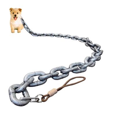 Lead Dog Fake Photography Rope Chain Dog Run Cable Wire Chain Spare Ring