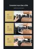 Car Seat Rotatable Phone & Tablet Holder - Foldable Rear Seat Bracket for Easy Viewing