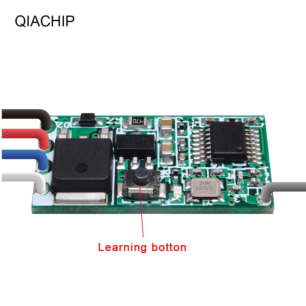 RF 433MHz Mini Wireless Relay Remote Control Switch DC 3.6V 5V 9V 12V 24V Receiver LED Lamp Controller Transmitter