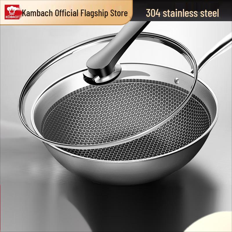Kangbach Diamond Non-stick Wok 32cm