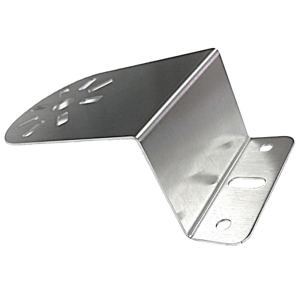 Marker Lamp Truck Angle Stainless Set of or 10 Stays, Accessories, Z-Shaped Stays, 45° Mountable, Steel, 2, 4, 6, 8, (10)