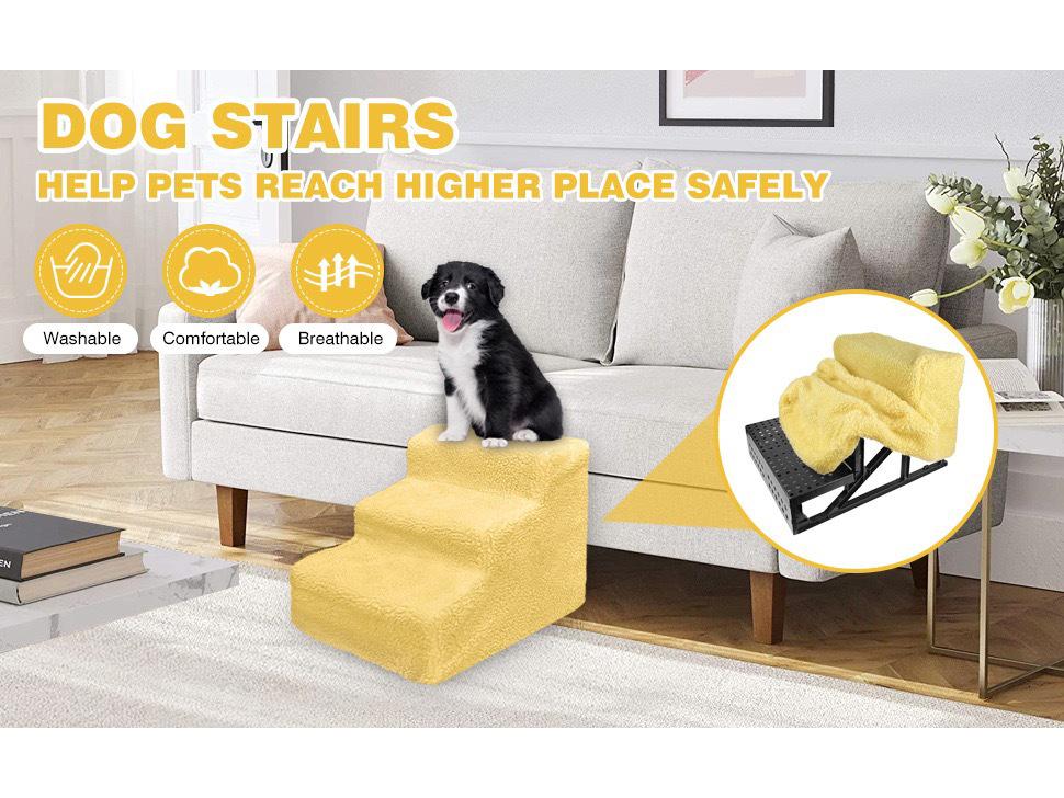 Pet Ladder Multi-Step Dog Stairs for Home