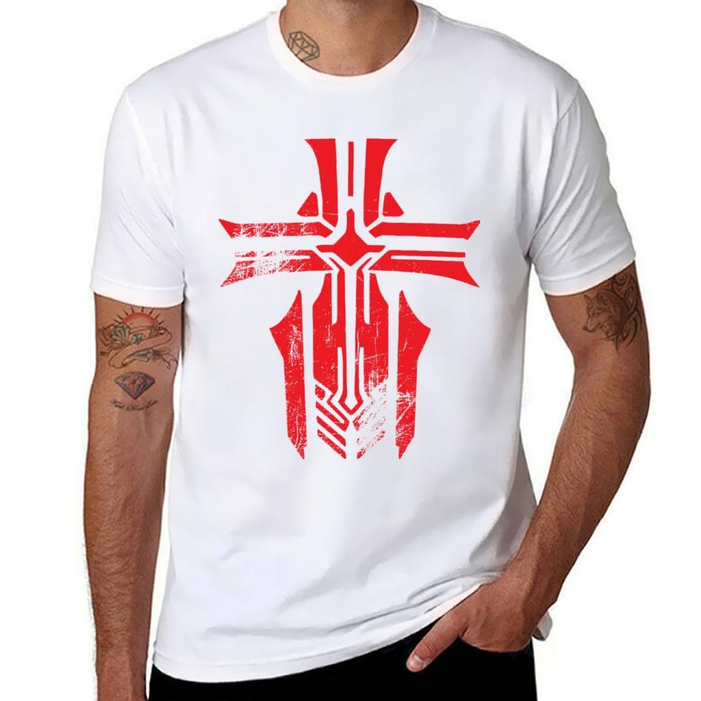 Футболка Iron Blood Emblem Azur Lane Свободный крой Повседневный топ с коротким рукавом