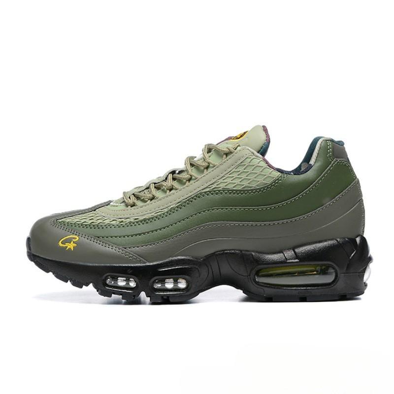 Mens Lightweight Breathable Running Shoes With Full-Length Air Cushion Sole Outdoor Jogging Daily Wear
