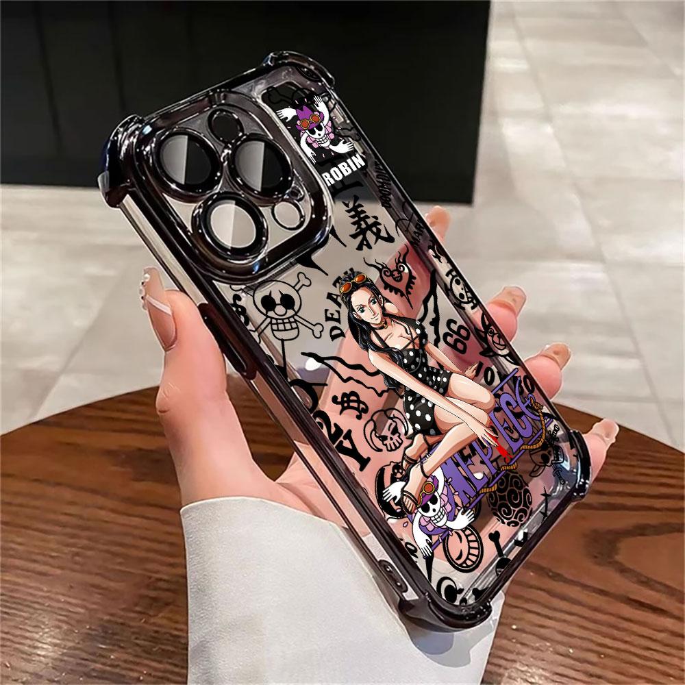 Anime ZoroS LuffyS AceS Phone Case for Oppo Realme Note 80 16 C85 15T C71 C75 C55 C53 C30 C35 14 13 12 Pro Plus 4G 5G Anti-Fall