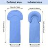 Beach Mat with Inflatable Headrest,Sandproof Beach Blanket,Outdoor Camping and Picnic Placemat, Sunbathing Mat, Summer Travel