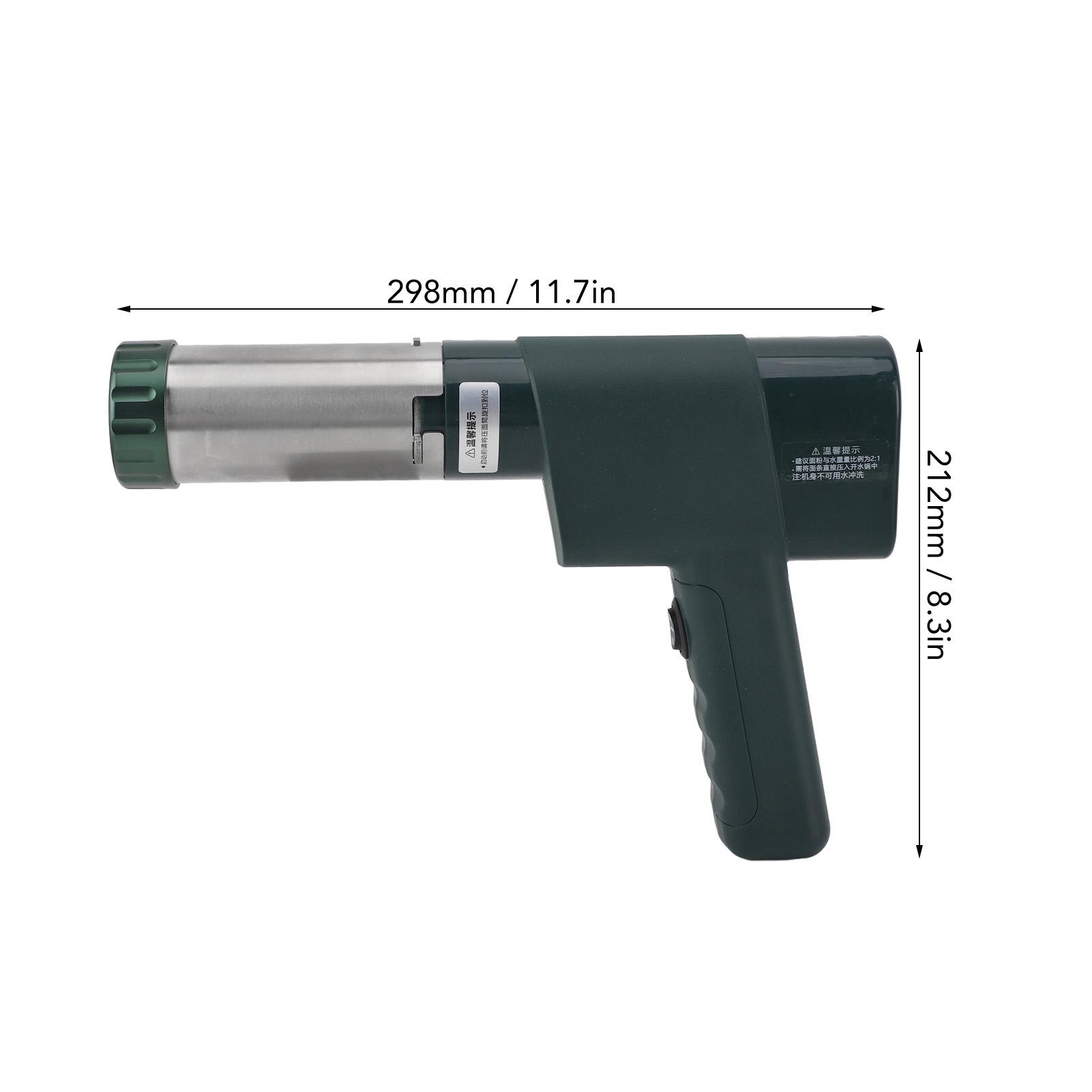 

Электрическая машина для прессования теста Ручная машина для приготовления лапши Портативная автоматическая машина для приготовления пасты Электрический пресс для прессования теста Машина для приготовления спагетти зелёный