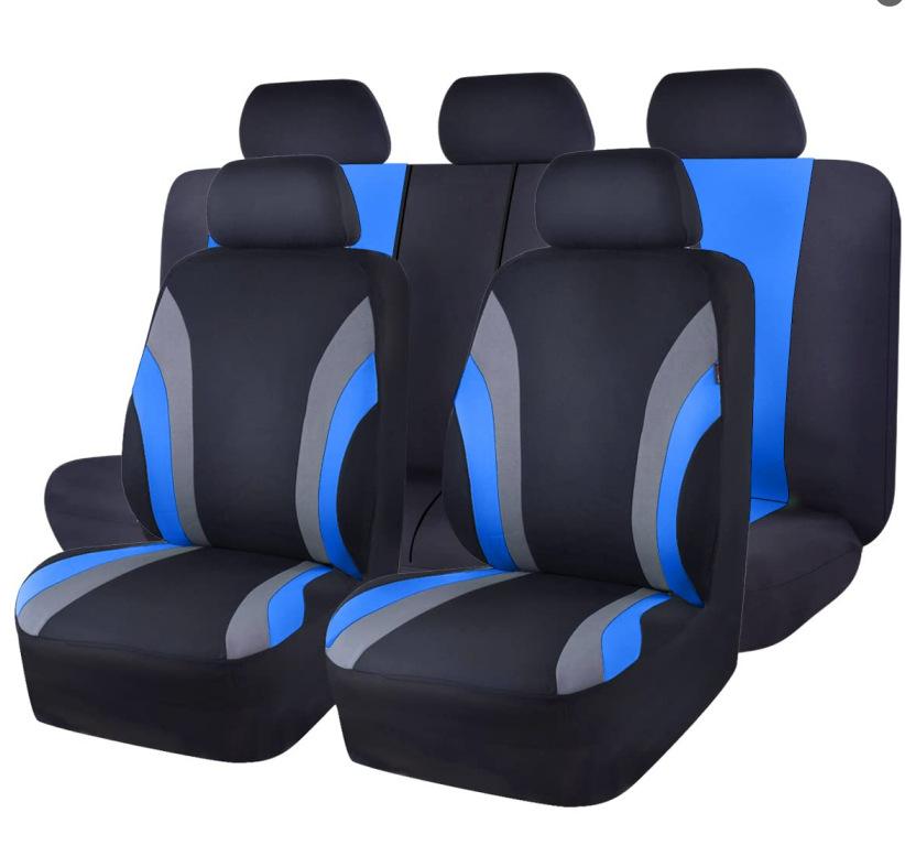 Universal Full Car Seat Covers Set Auto Seat Decoration Rear Front Seat Cover Car Cushion Protector Case Cover Car Interior Accessories