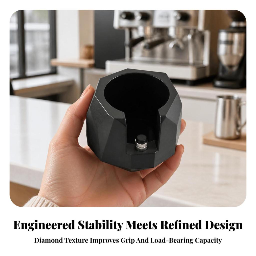 Adjustable Portafilter Tamper Rest Long-Lasting for Home Baristas