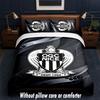 OGC Nice FC Design Bed Bedding Set 1 Duvet Cover + 2 Pillowcases Soft Breathable Household Bed Linens