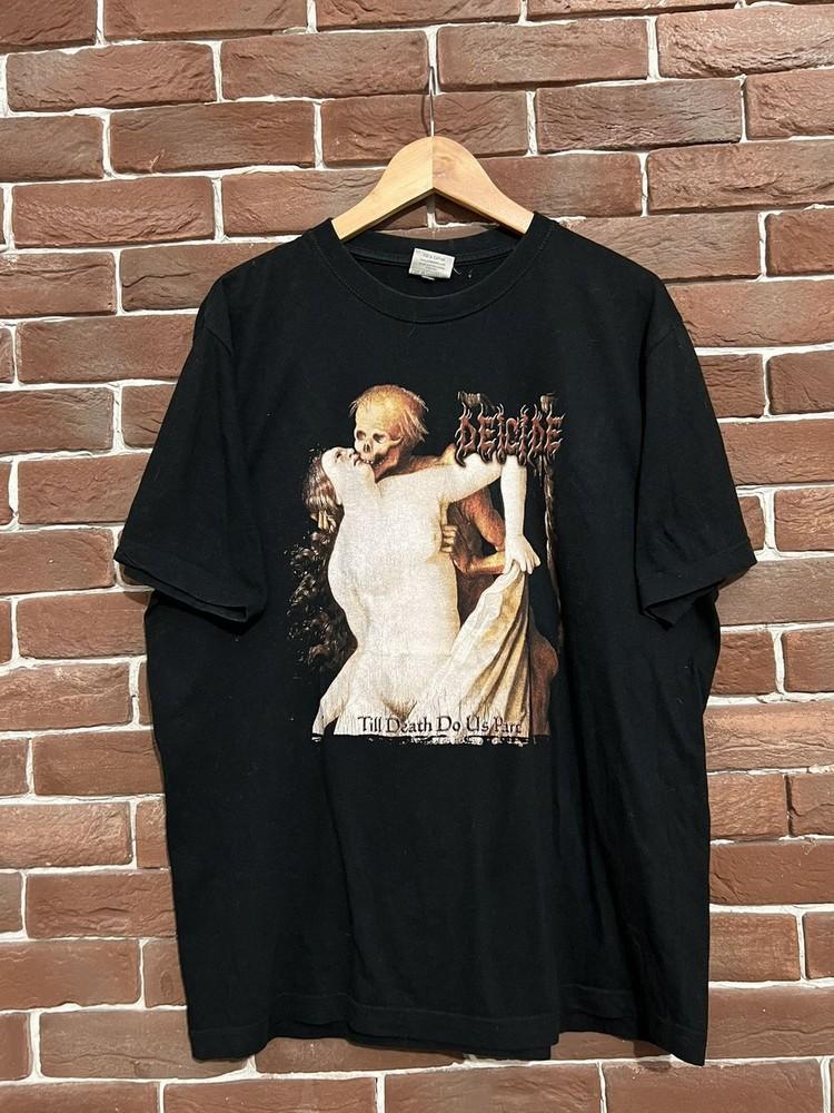 

00s Deicide Till Death Do Us Metal Band classic style T shirt Unisex Unisex T-Shirt XXXL