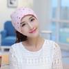 Korean Style Windproof Maternity Hairband Hat for Autumn/Winter – Warm, Fashionable Head Protection for Pregnant Women