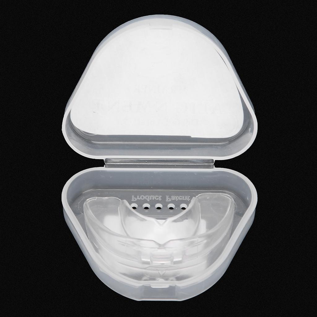 Silicone Dental Brace Orthodontic Retainer Portable Mouth Guard for Teeth Grinding