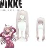 Nikke Victory Goddess Cosplay Wig In Light Pink And White