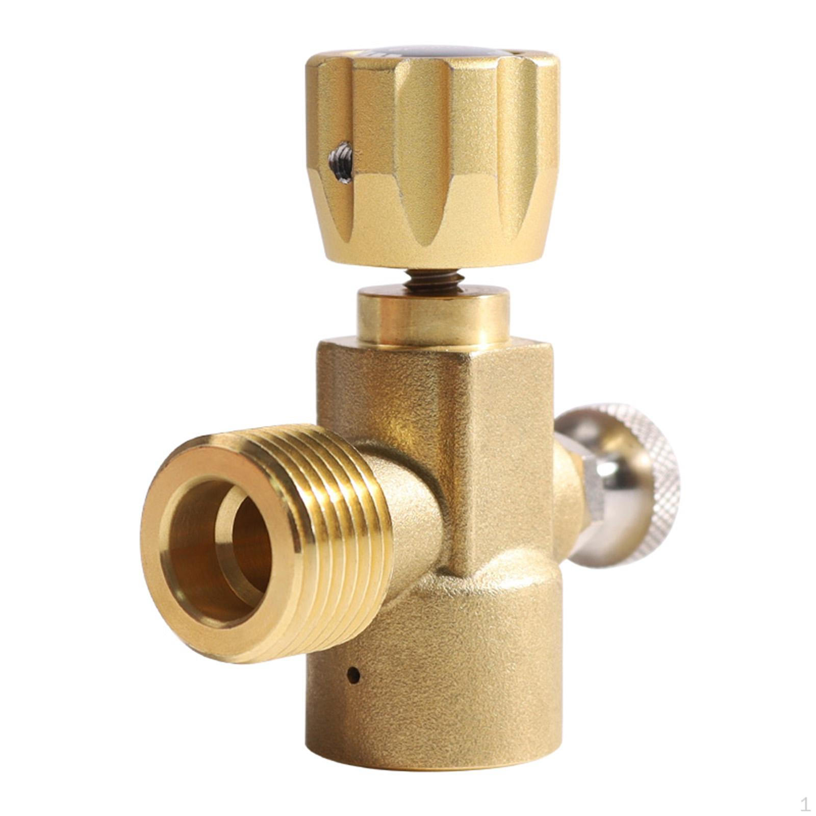 

2 Cylinder Refill Adapter Connector 21.8-14 ,Soda Bottle CO2 Filling Without Pressure