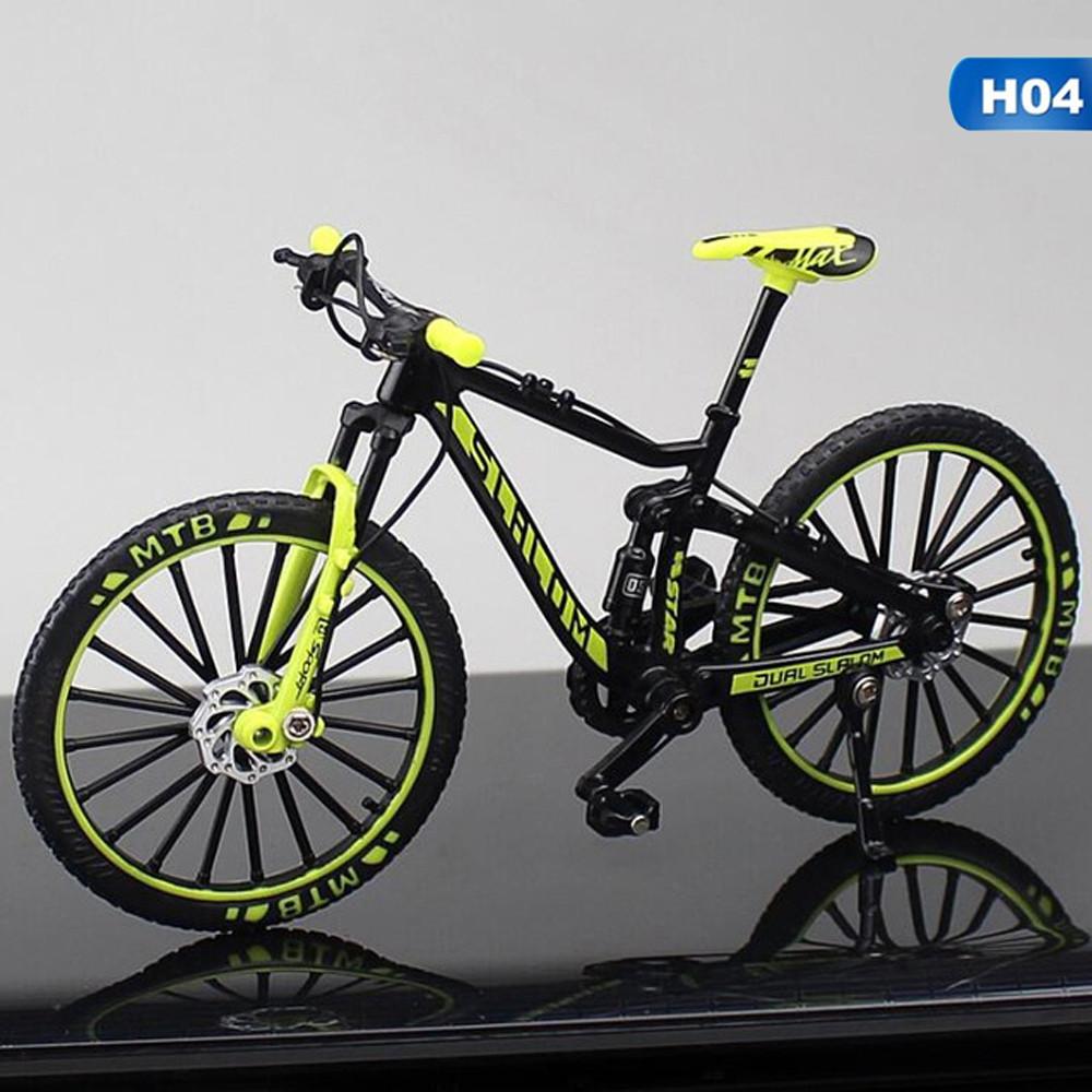 Collection Toys Diecast Metal Mini Bicycle Model Racing Bike Toy Mountain Bike Toy Road Bike Model