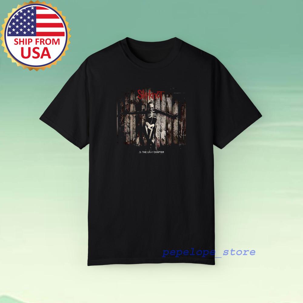 SLIPKNOT THE GRAY CHAPTER Men#039;s Black Size S5XL Unisex T-Shirt M