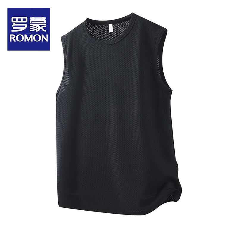 ROMON Men s Hollow Quick-Dry Sleeveless Vest 4XL