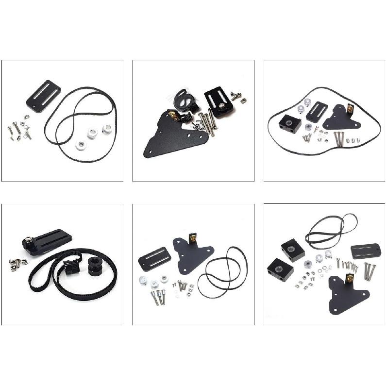3D Printer Z-Axis Lead Screw Aluminum Kit Timing Belt for CR10/Ender3 3S Series Printers Accessaries