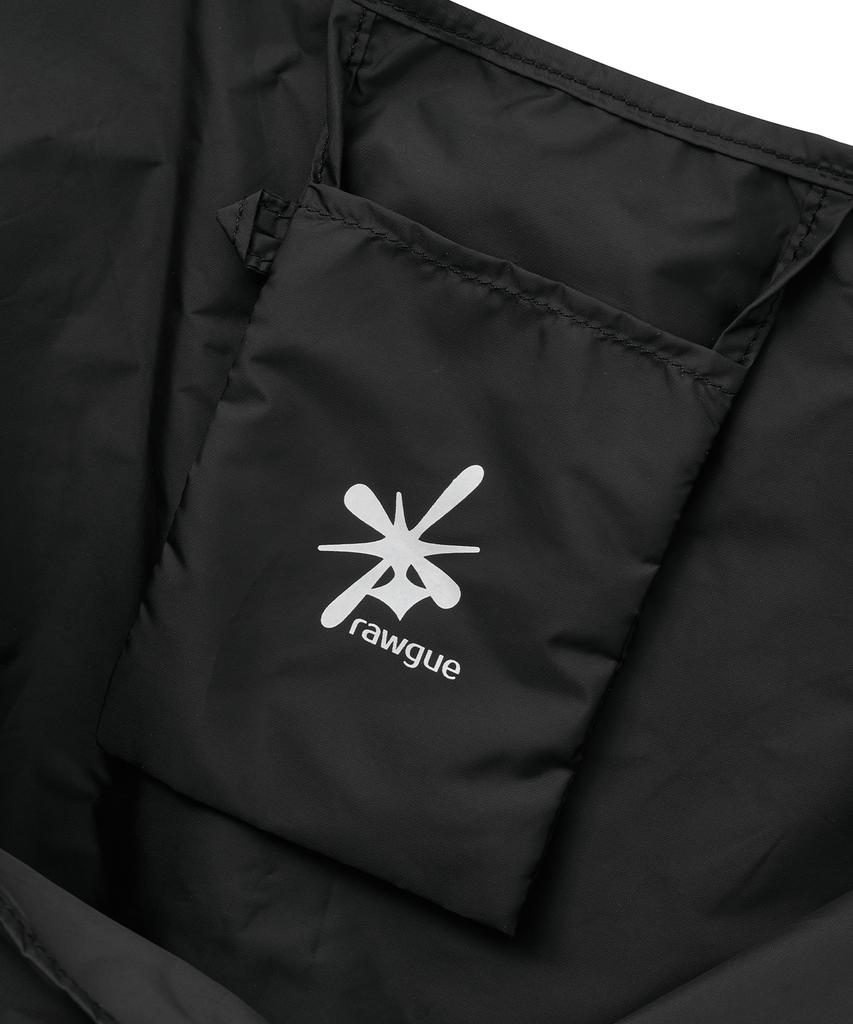 Rawgue Big Logo Light Shopper Bag_Black