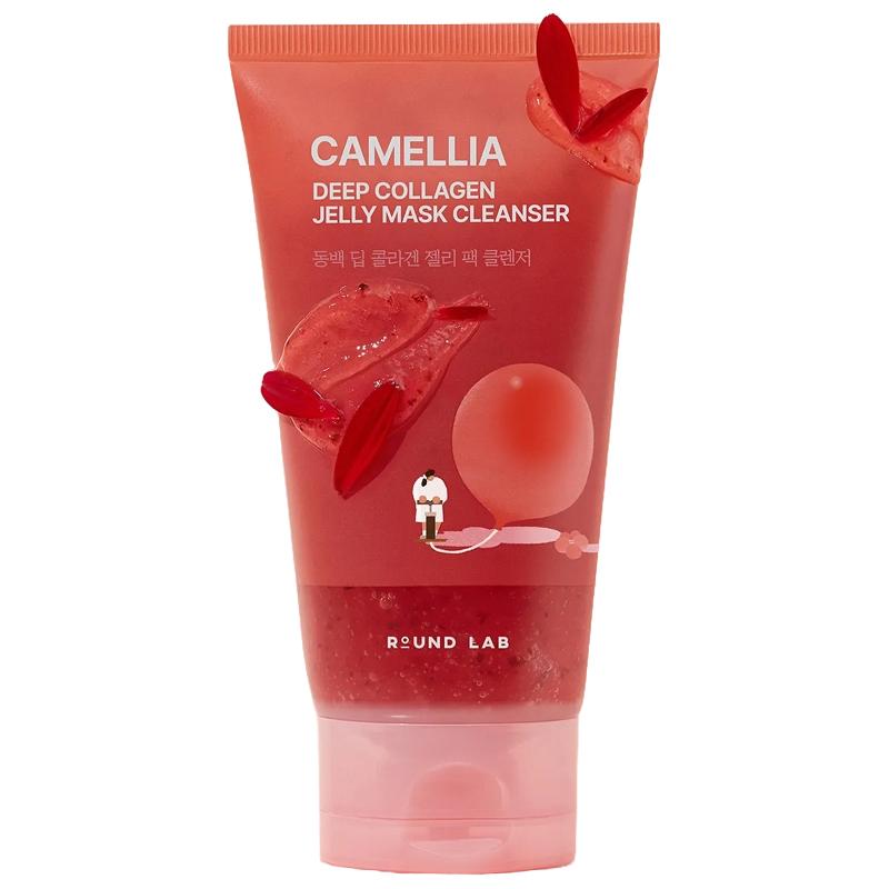 ROUND LAB Camellia Deep Collagen Jelly Mask Rensemiddel 150ml